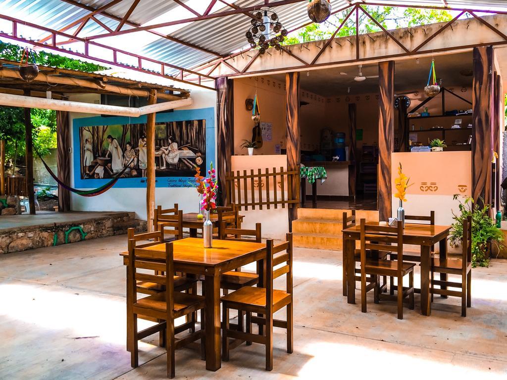 Yaxche Centro Hostal Y Camping Бакалар Экстерьер фото