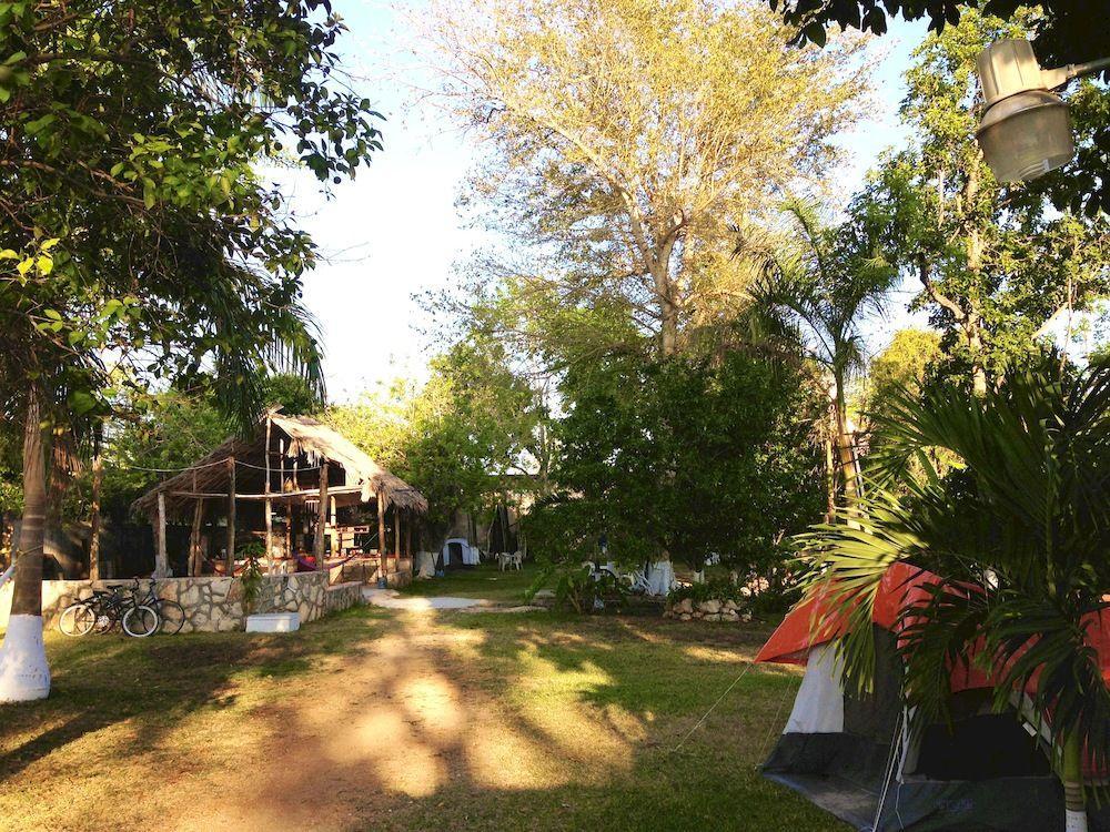 Yaxche Centro Hostal Y Camping Бакалар Экстерьер фото