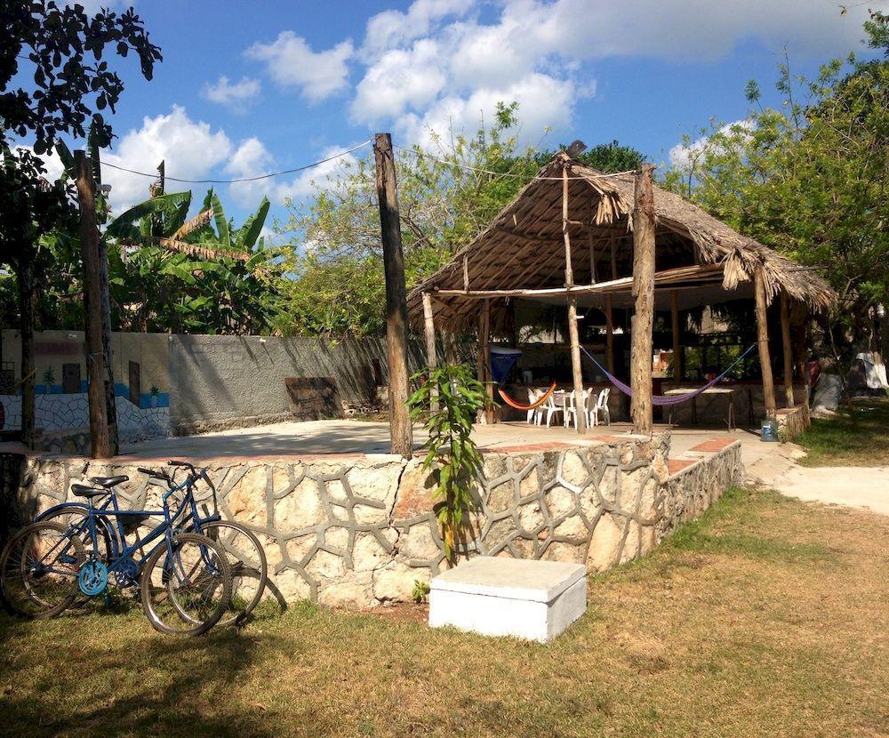 Yaxche Centro Hostal Y Camping Бакалар Экстерьер фото