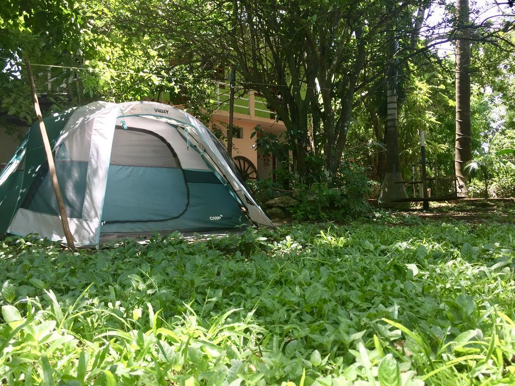 Yaxche Centro Hostal Y Camping Бакалар Экстерьер фото